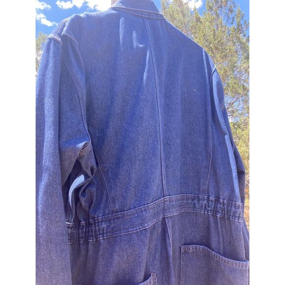 BIGMAC Denim Jumpsuit Coverall 70s Vintage Men's Work Wear - Picture 6 of 11